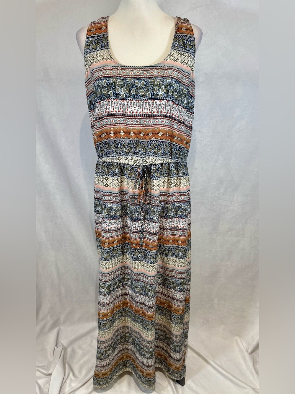 Speed Control boho print maxi dress size 1X